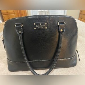 Used black Kate spade purse